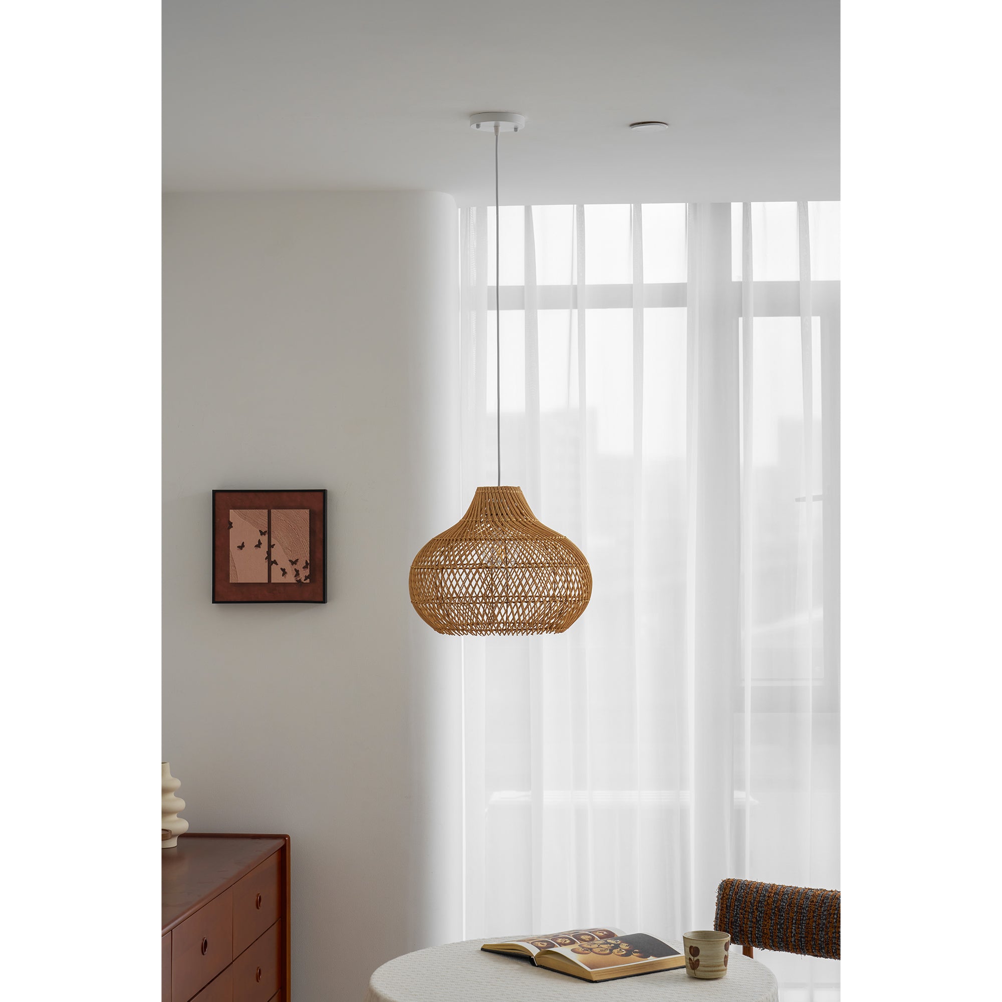 Fijia Rattan Pendant Lamp
