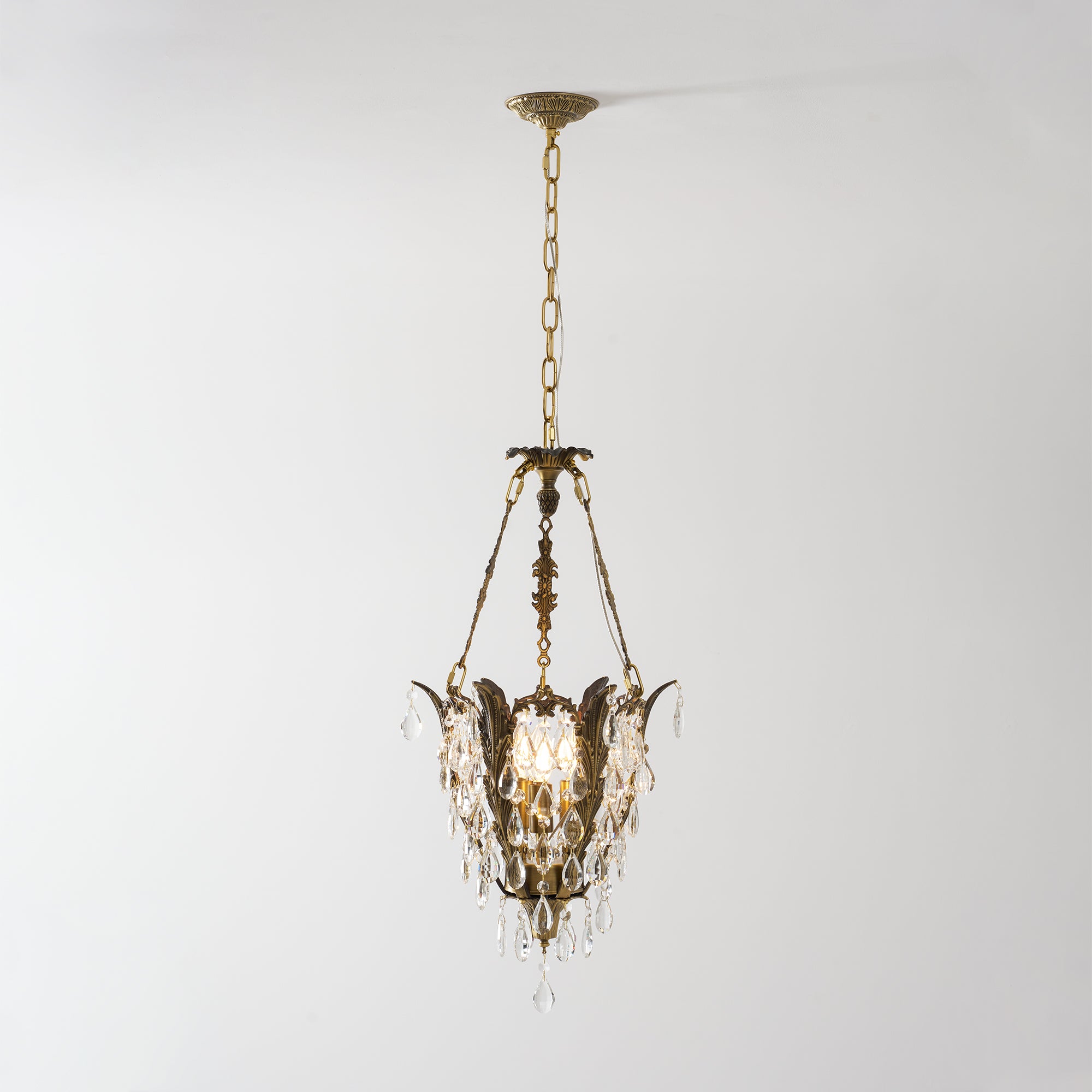 Filegray Crystal Chandelier