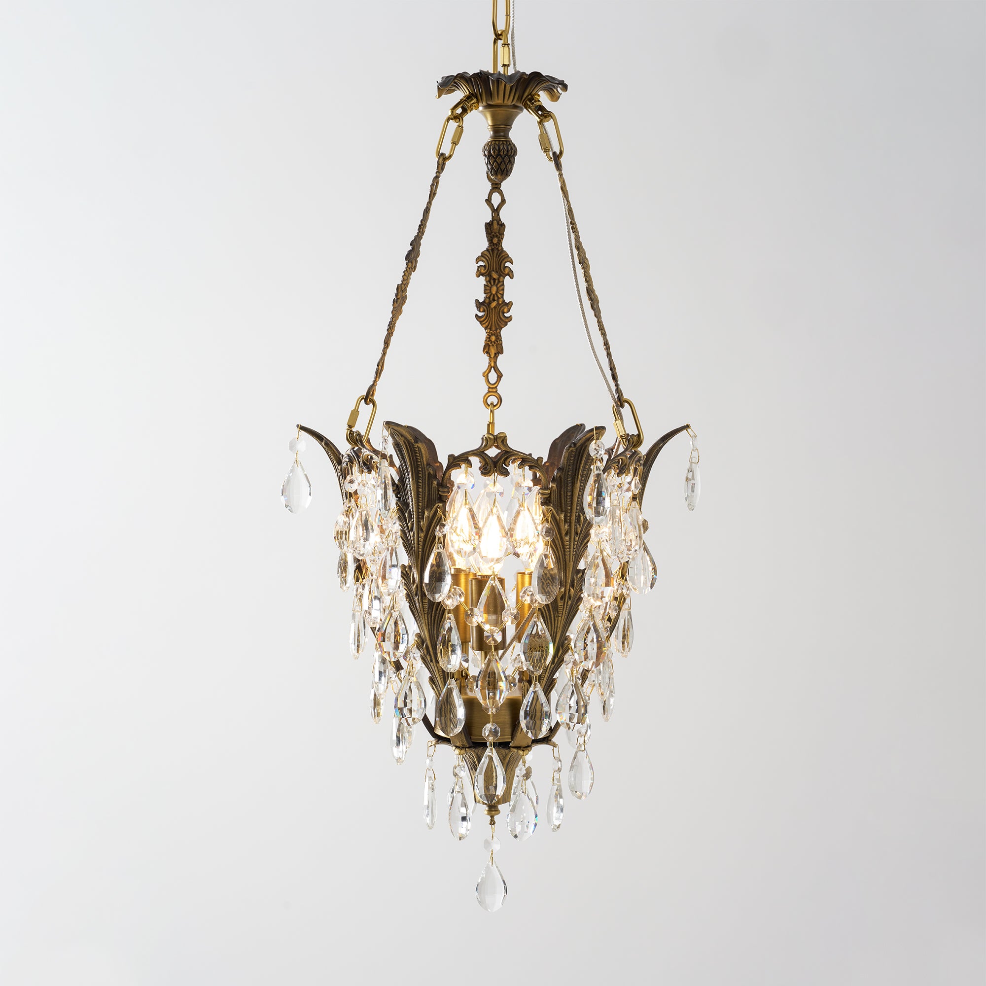 Filegray Crystal Chandelier
