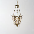 Load image into Gallery viewer, Filegray Crystal Chandelier
