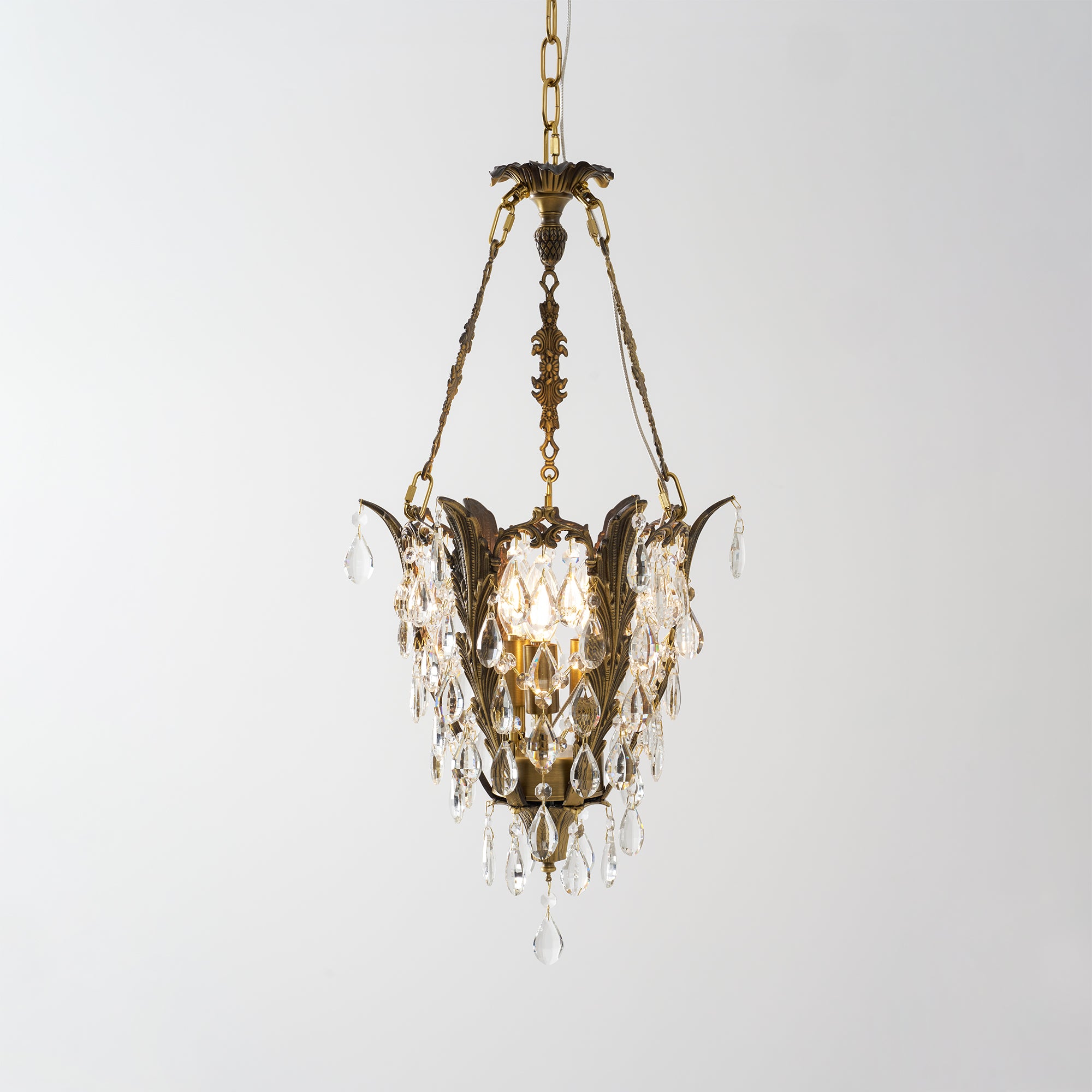 Filegray Crystal Chandelier
