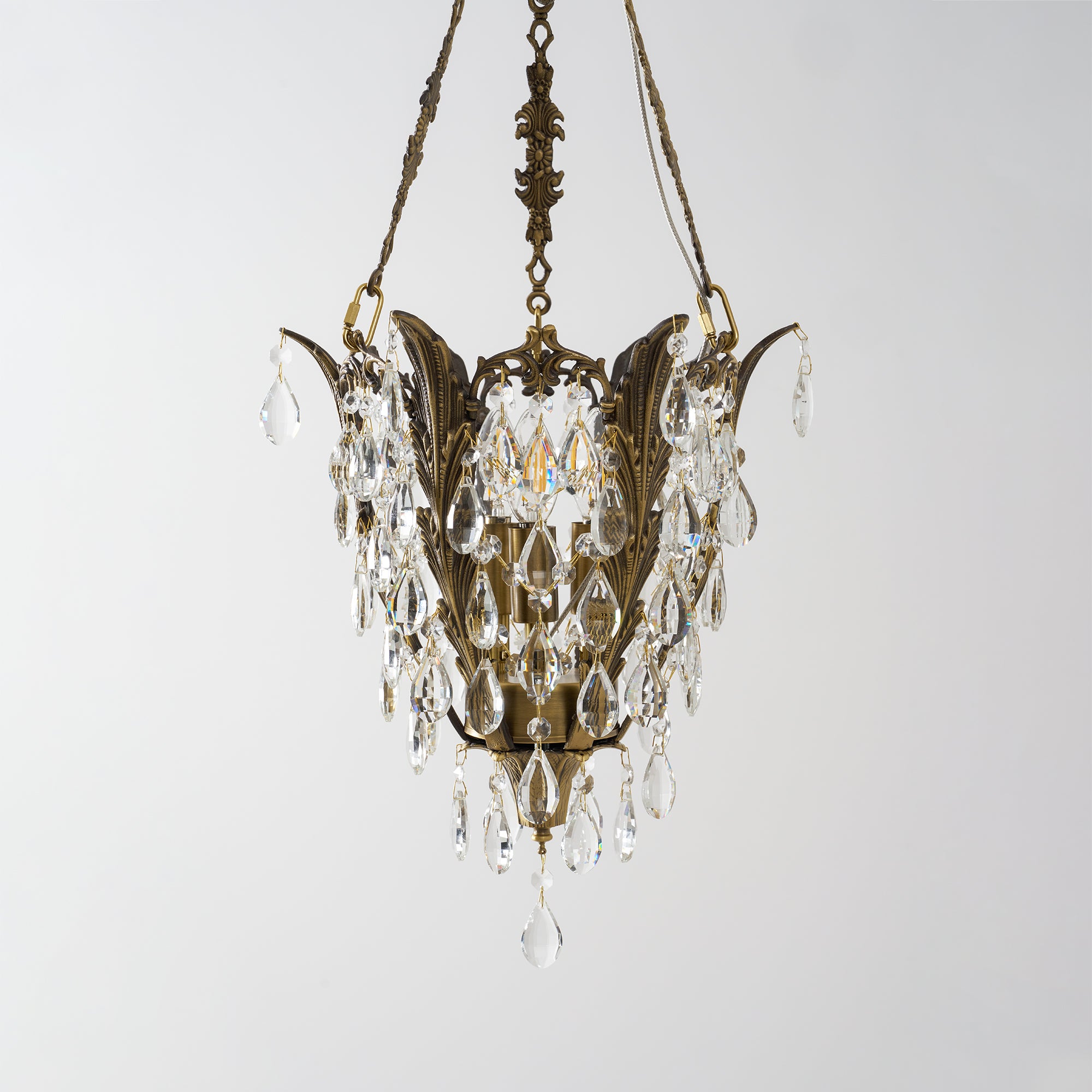 Filegray Crystal Chandelier