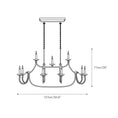 Load image into Gallery viewer, Flemish Linear Chandelier
