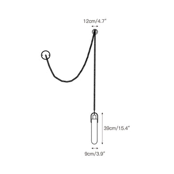 Flint Alabaster Pendant Lamp – detail 3 — Dimension drawings 1