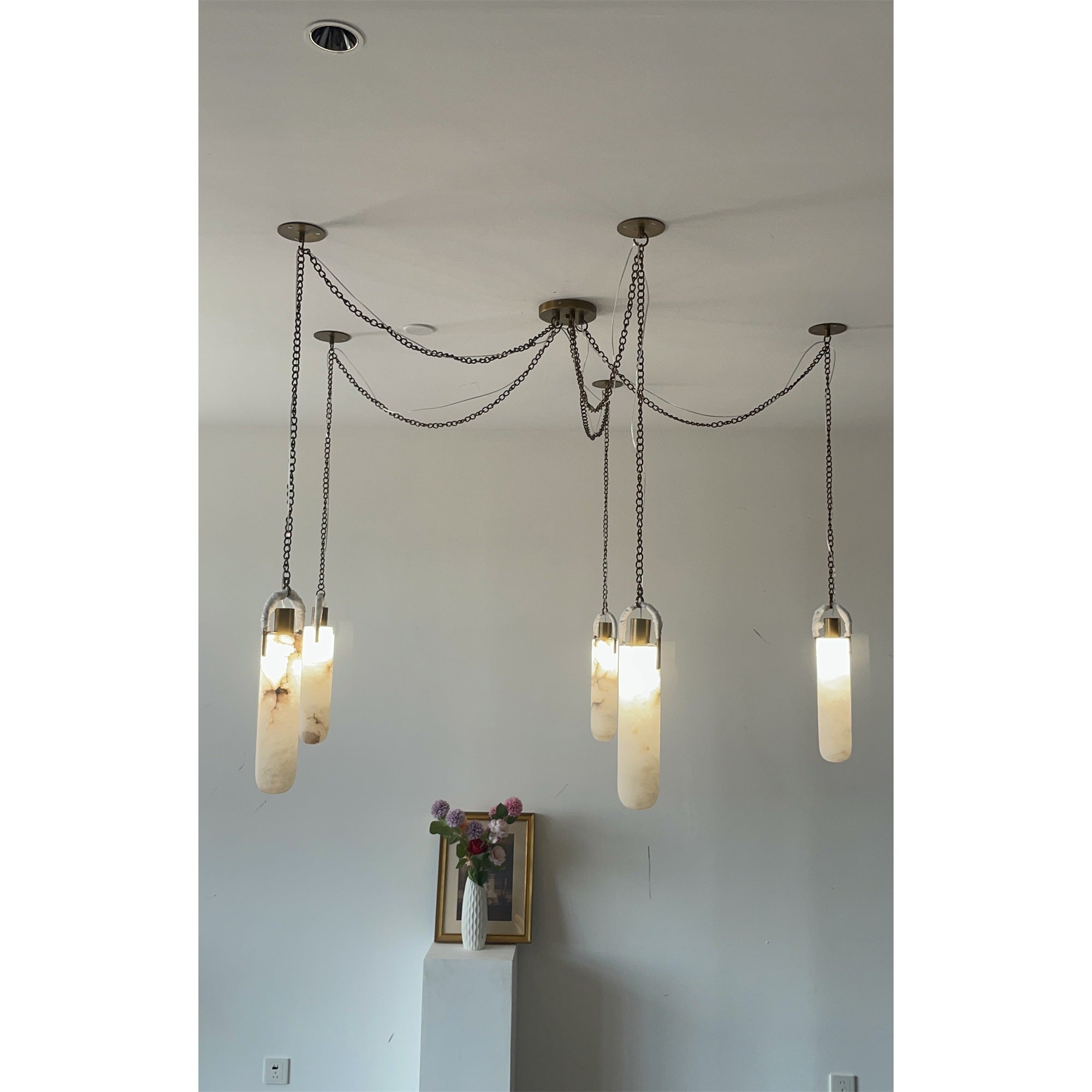 Flint Alabaster Pendant Lamp