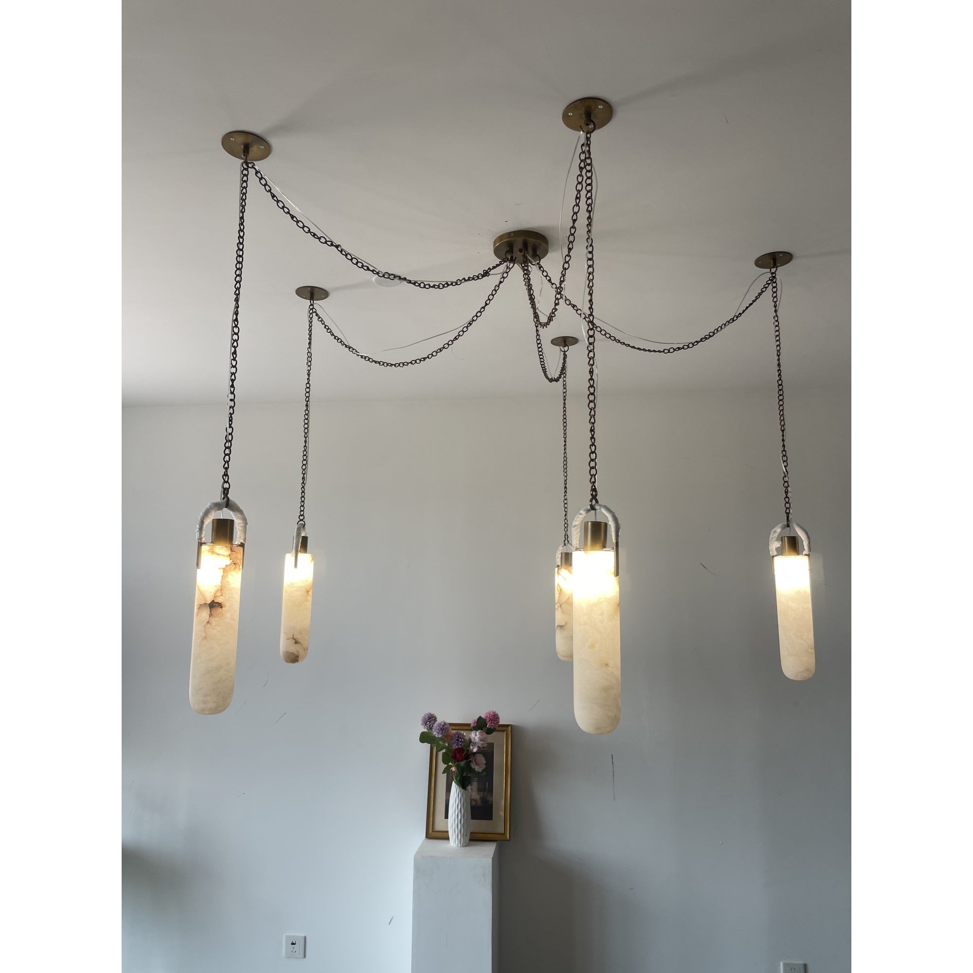 Flint Alabaster Pendant Lamp
