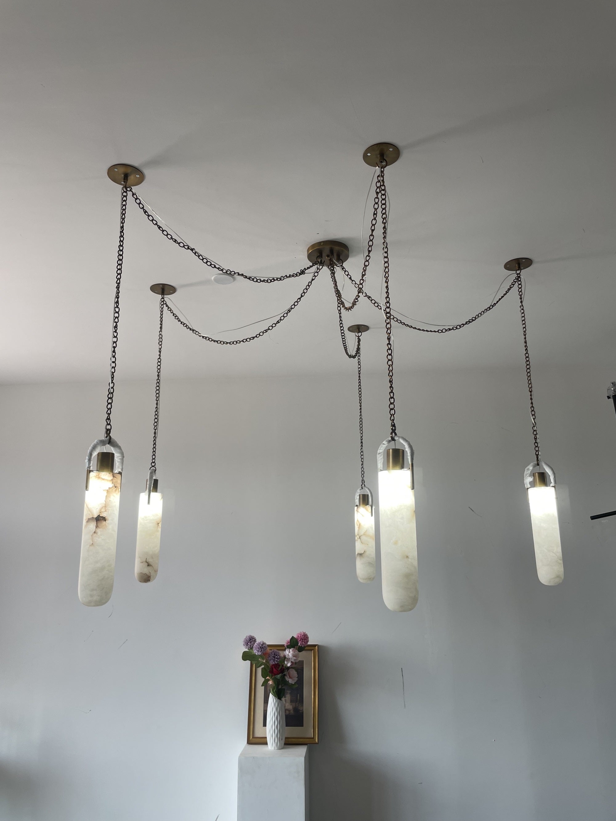 Flint Alabaster Pendant Lamp