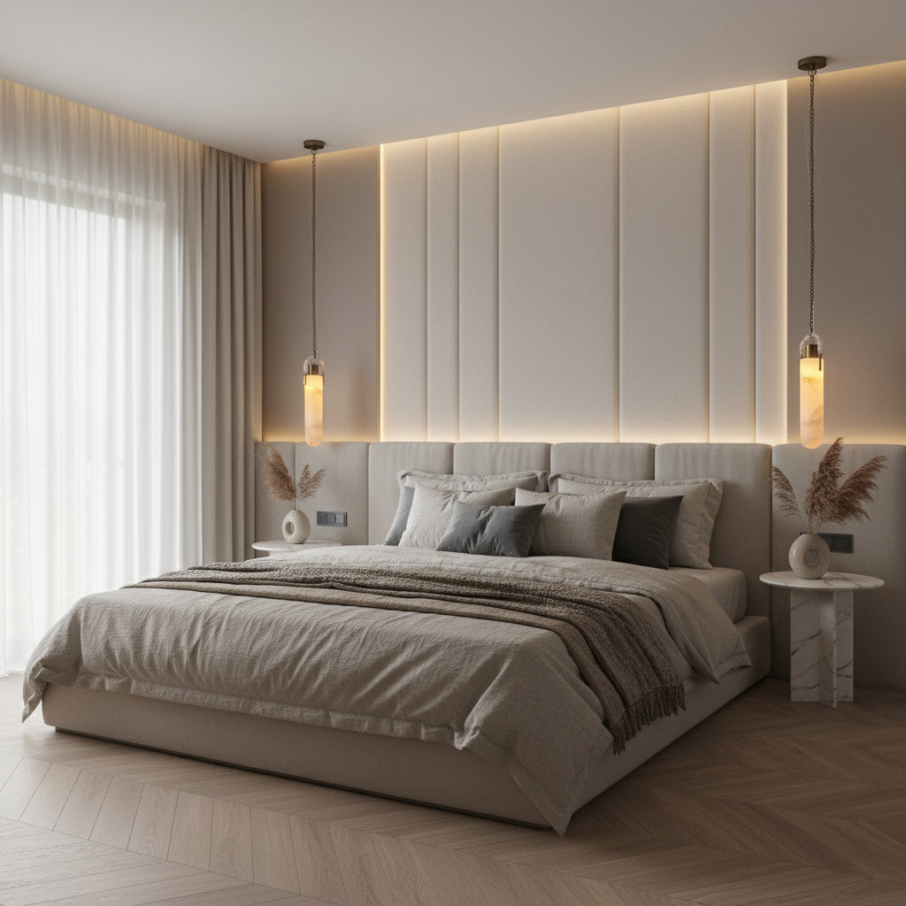 Flint Alabaster Pendant Lamp