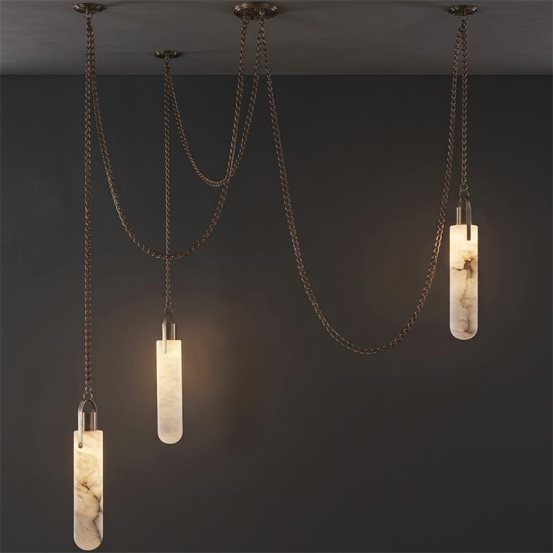 Flint Alabaster Pendant Lamp