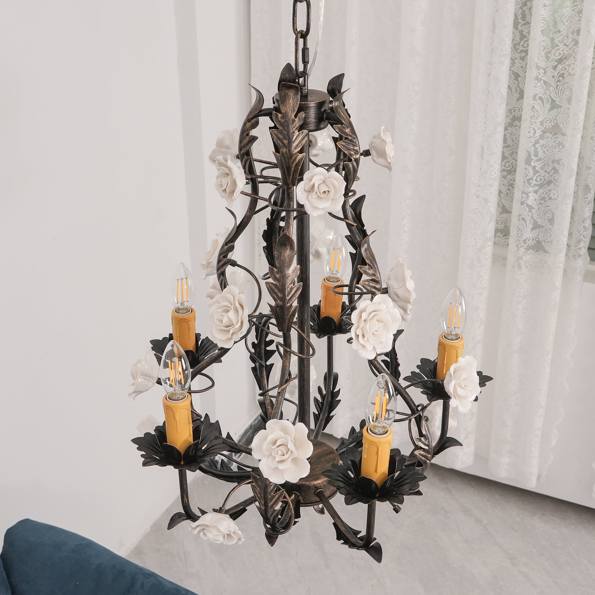 Florentine Rose Chandelier