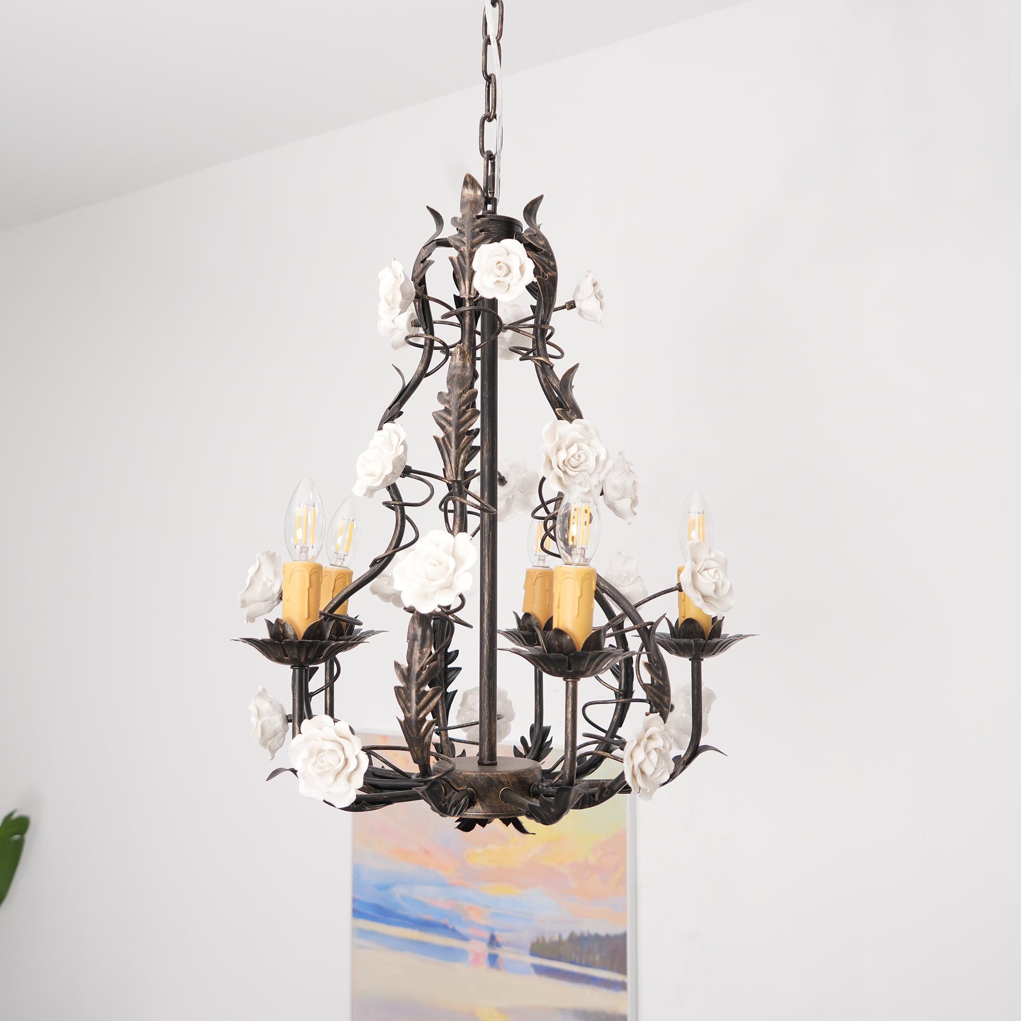 Florentine Rose Chandelier