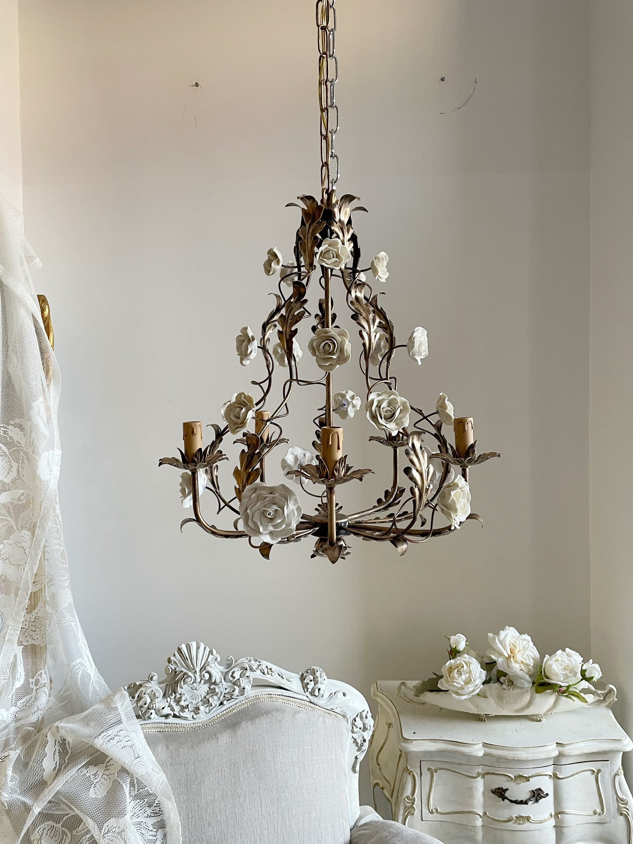 Florentine Rose Chandelier