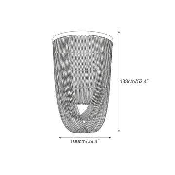 Florian Schulz Waterfall Glass Flush Mount Ceiling Light – detail 4 — Dimension drawings 2