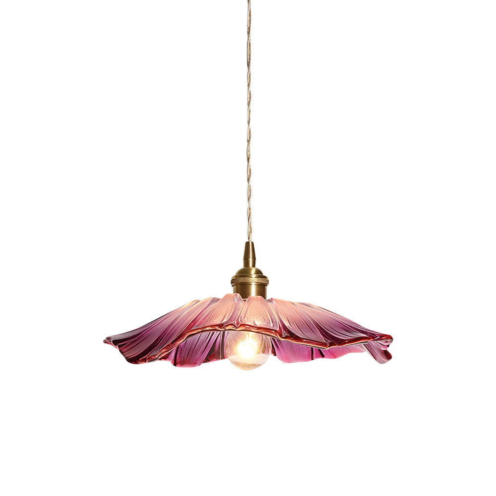 Flower Glass Pendant Lamp