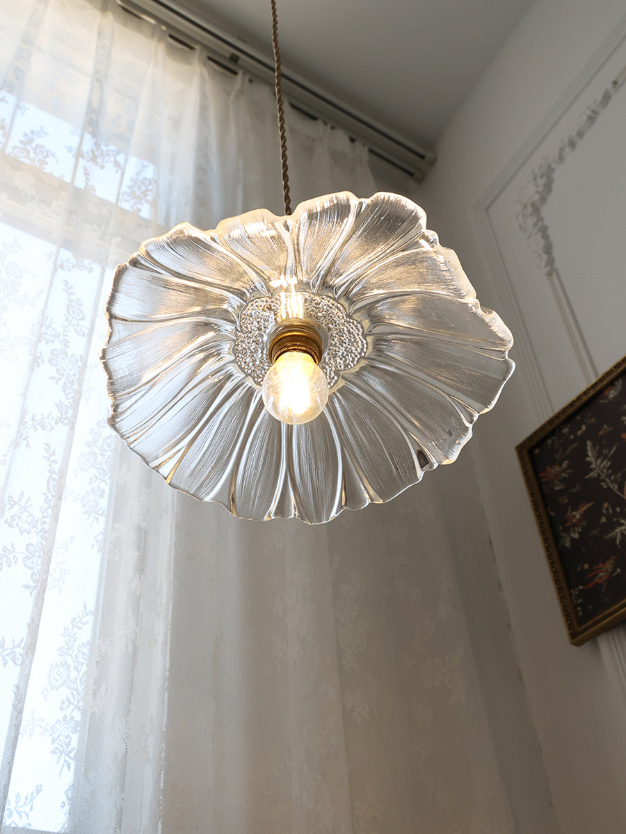 Flower Glass Pendant Lamp