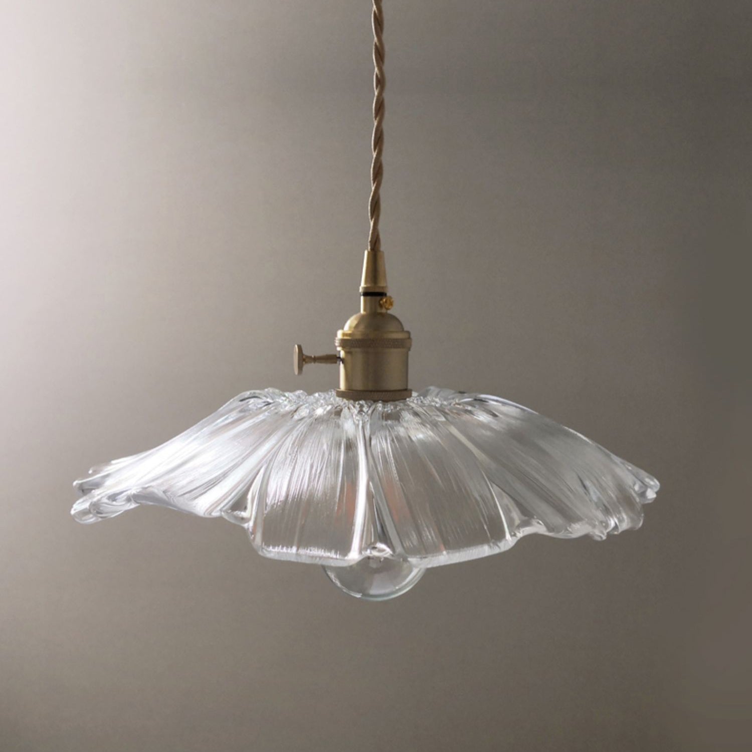 Flower Glass Pendant Lamp