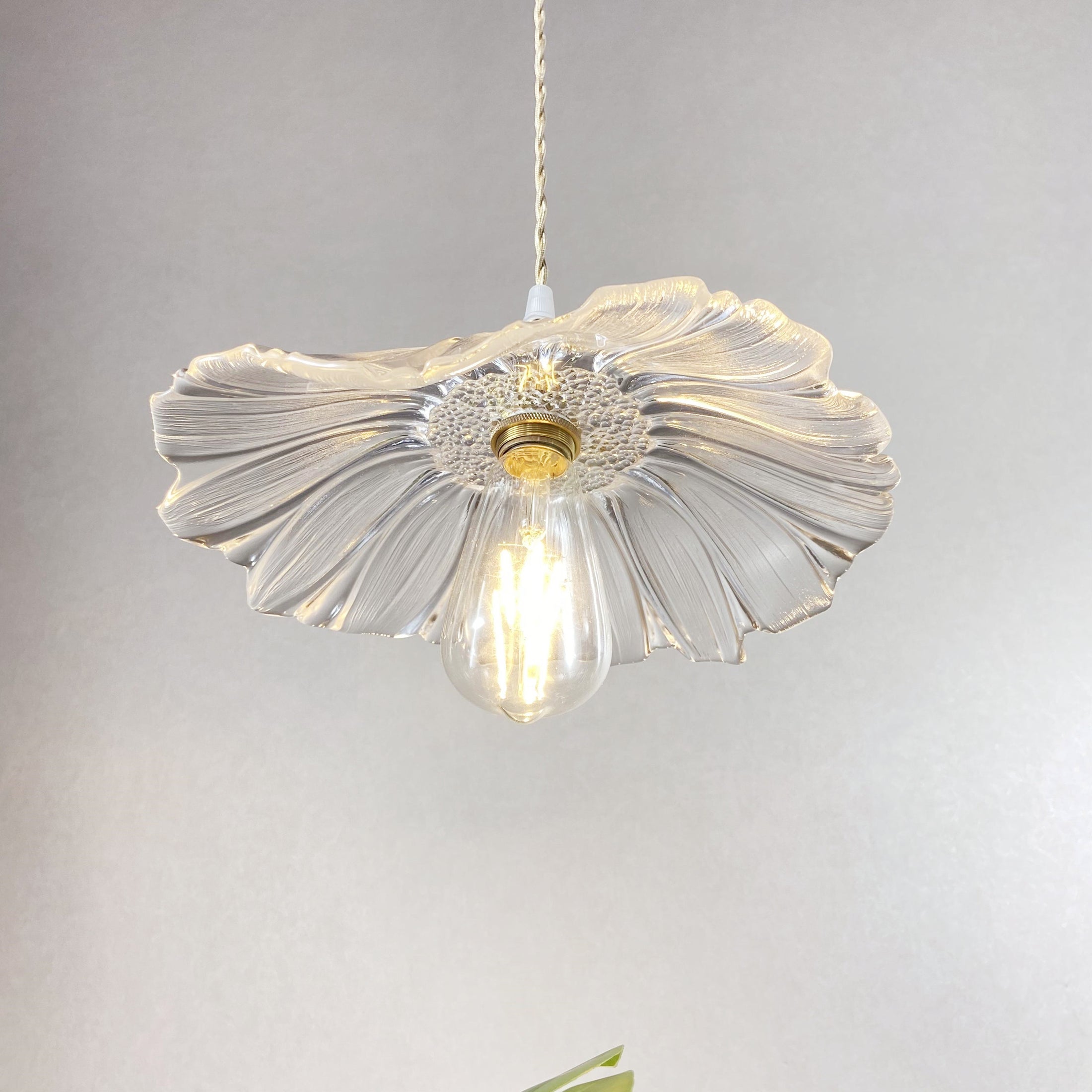 Flower Glass Pendant Lamp