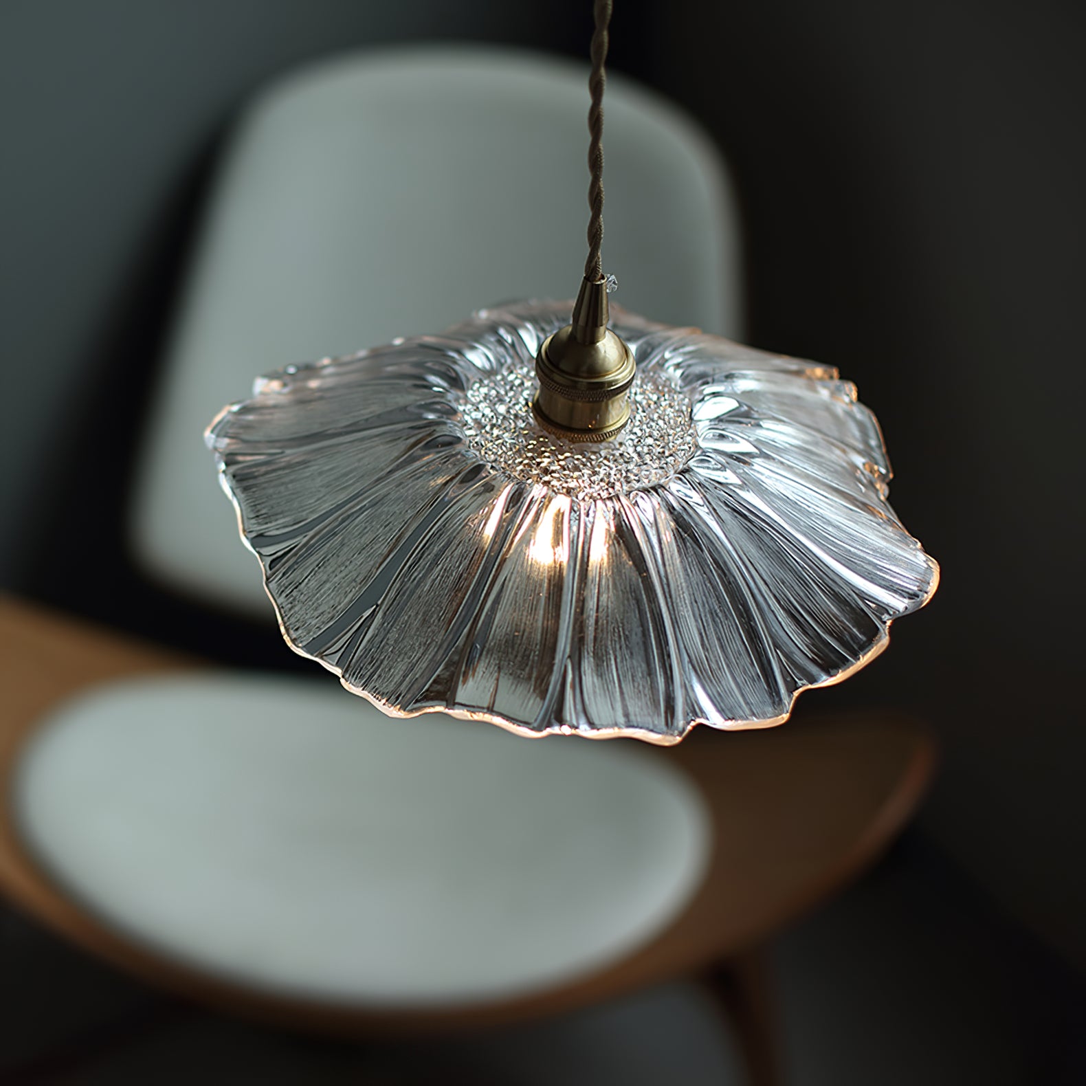 Flower Glass Pendant Lamp