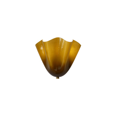 Flower Glas-Wandleuchte