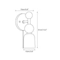 Load image into Gallery viewer, Flume Alabaster Plug-in Wall Sconce
