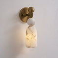 Load image into Gallery viewer, Flume Alabaster Wall Lamp
