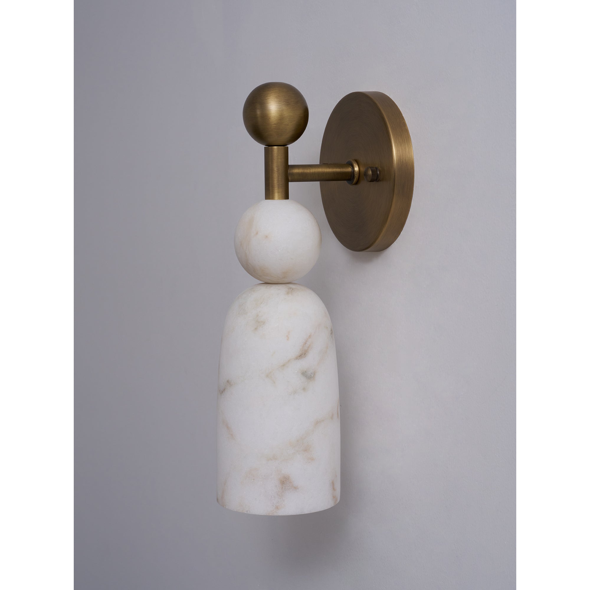 Flume Alabaster Wall Lamp