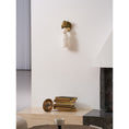 Load image into Gallery viewer, Flume Alabaster Wall Lamp
