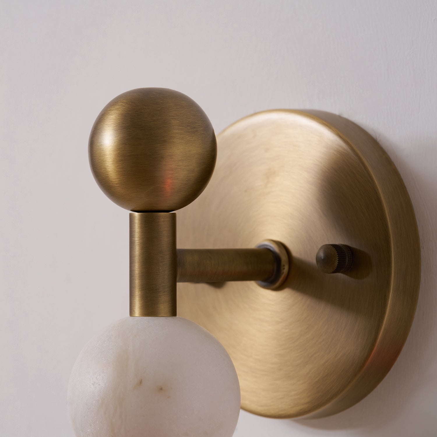 Flume Alabaster Wall Lamp