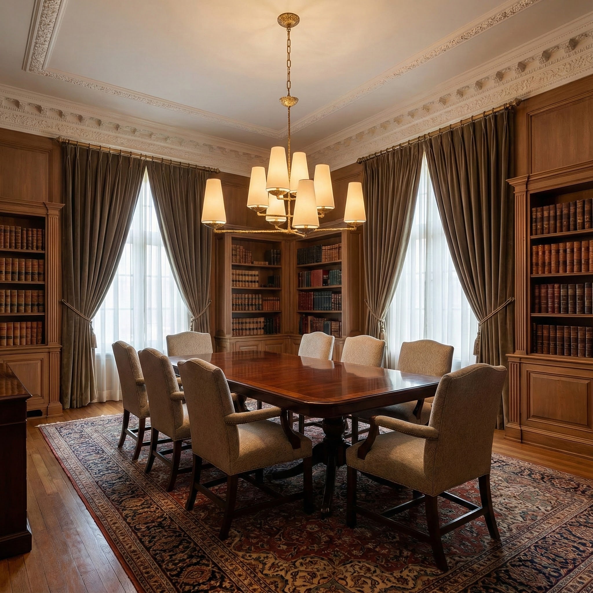 Fontaine Fabric Chandelier