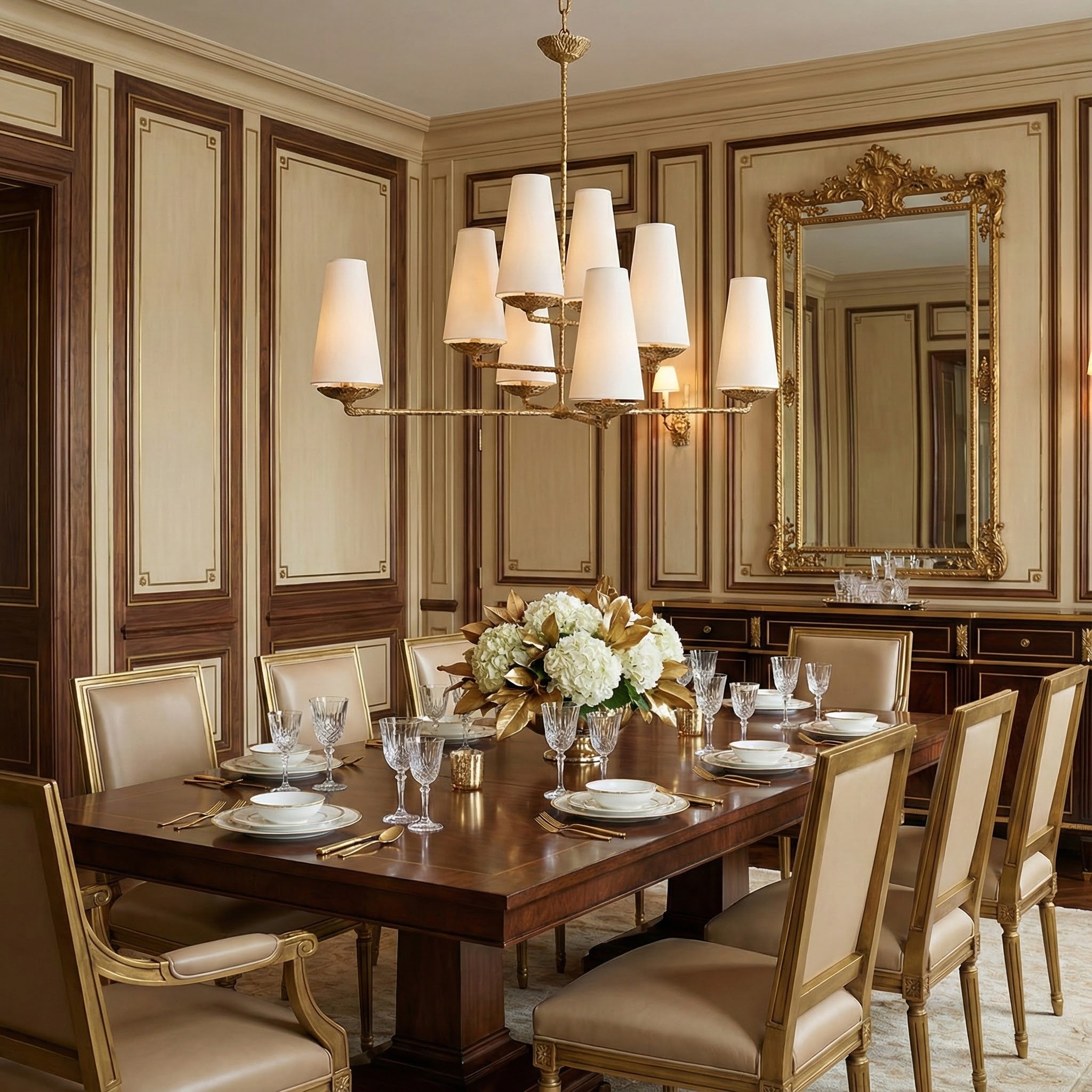 Fontaine Fabric Chandelier