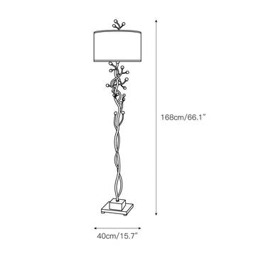 Foret Floor Lamp – detail 7 — Dimension drawings 1