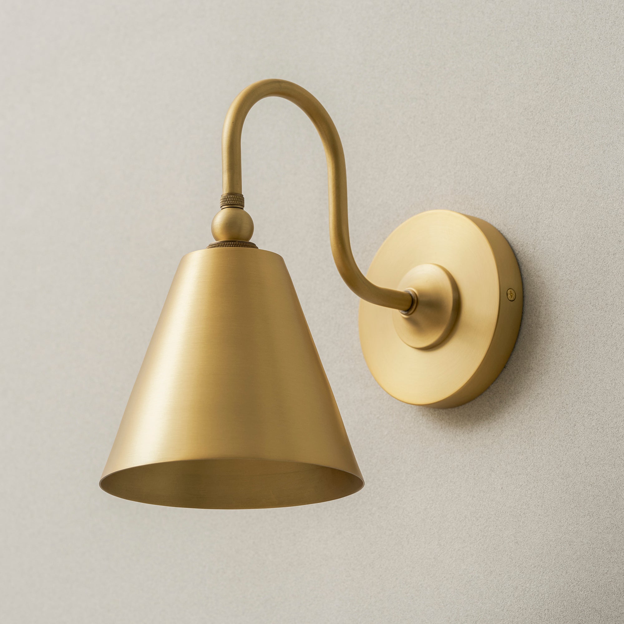 Forna Brass Wall Sconce