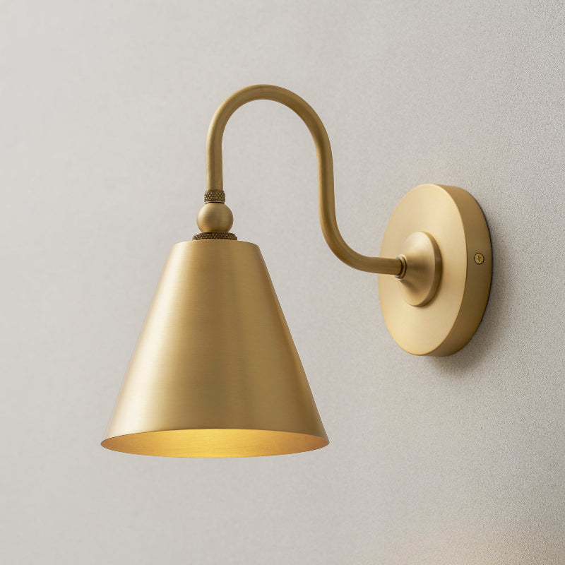 Forna Brass Wall Sconce