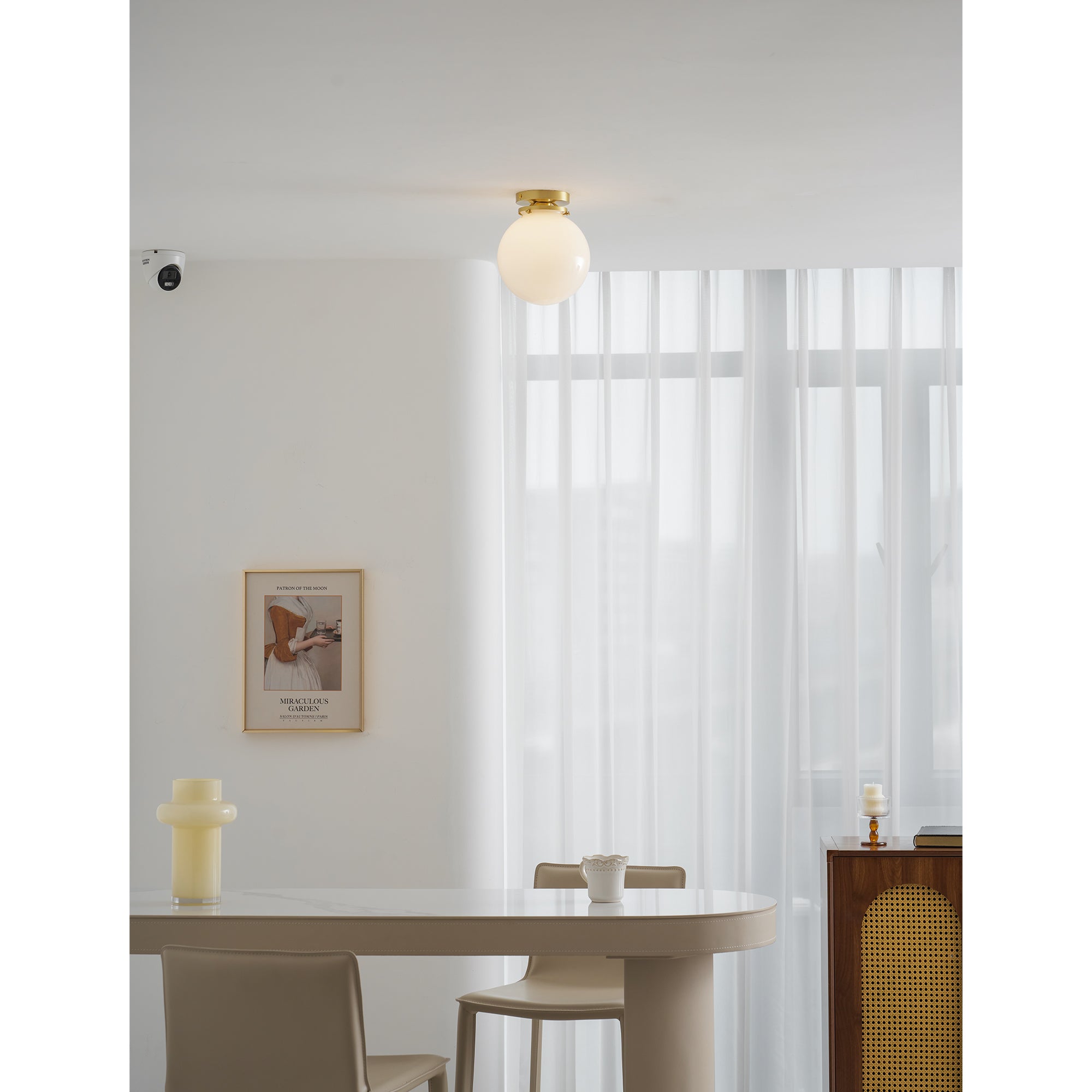 Foster Glass Ceiling Lamp