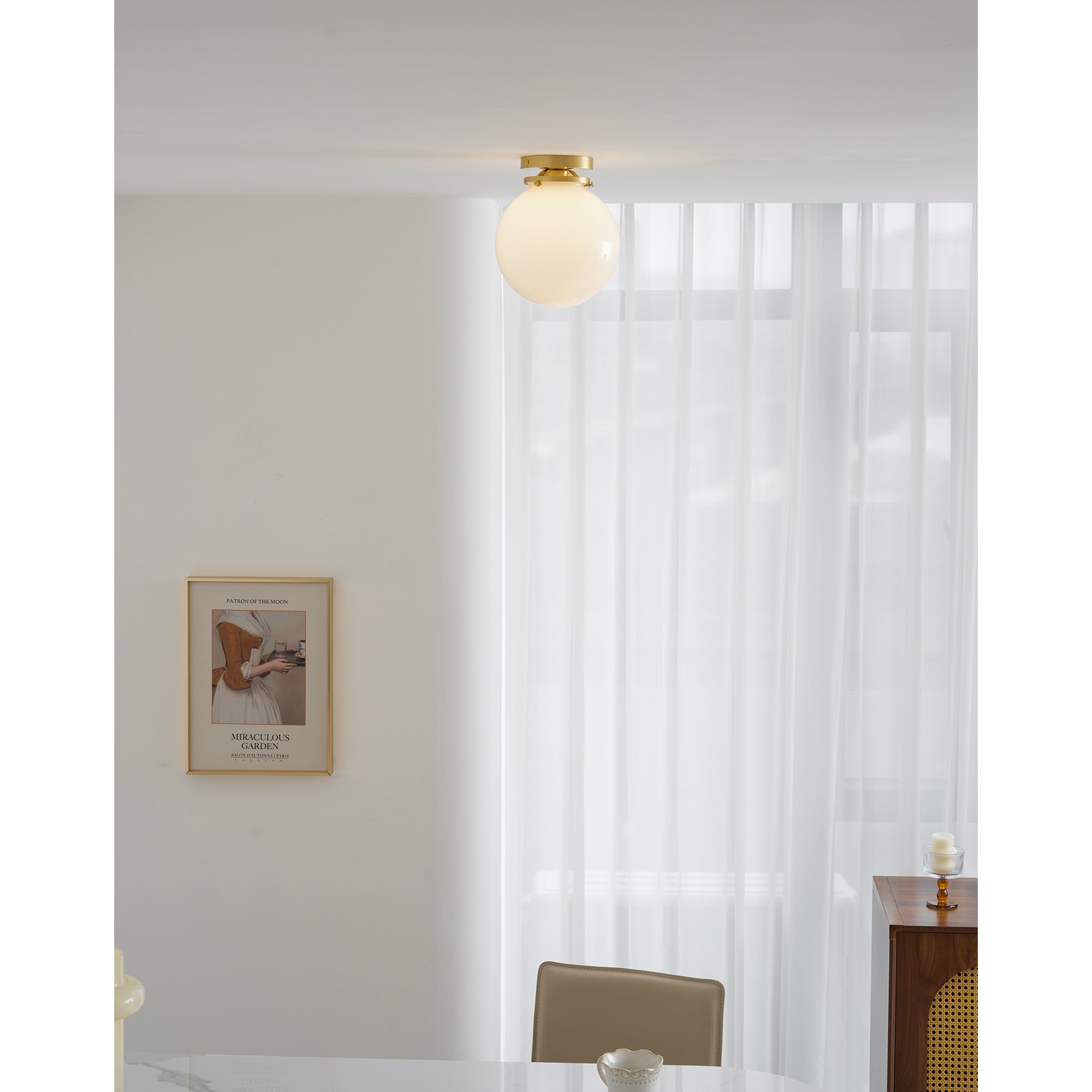 Foster Glass Ceiling Lamp