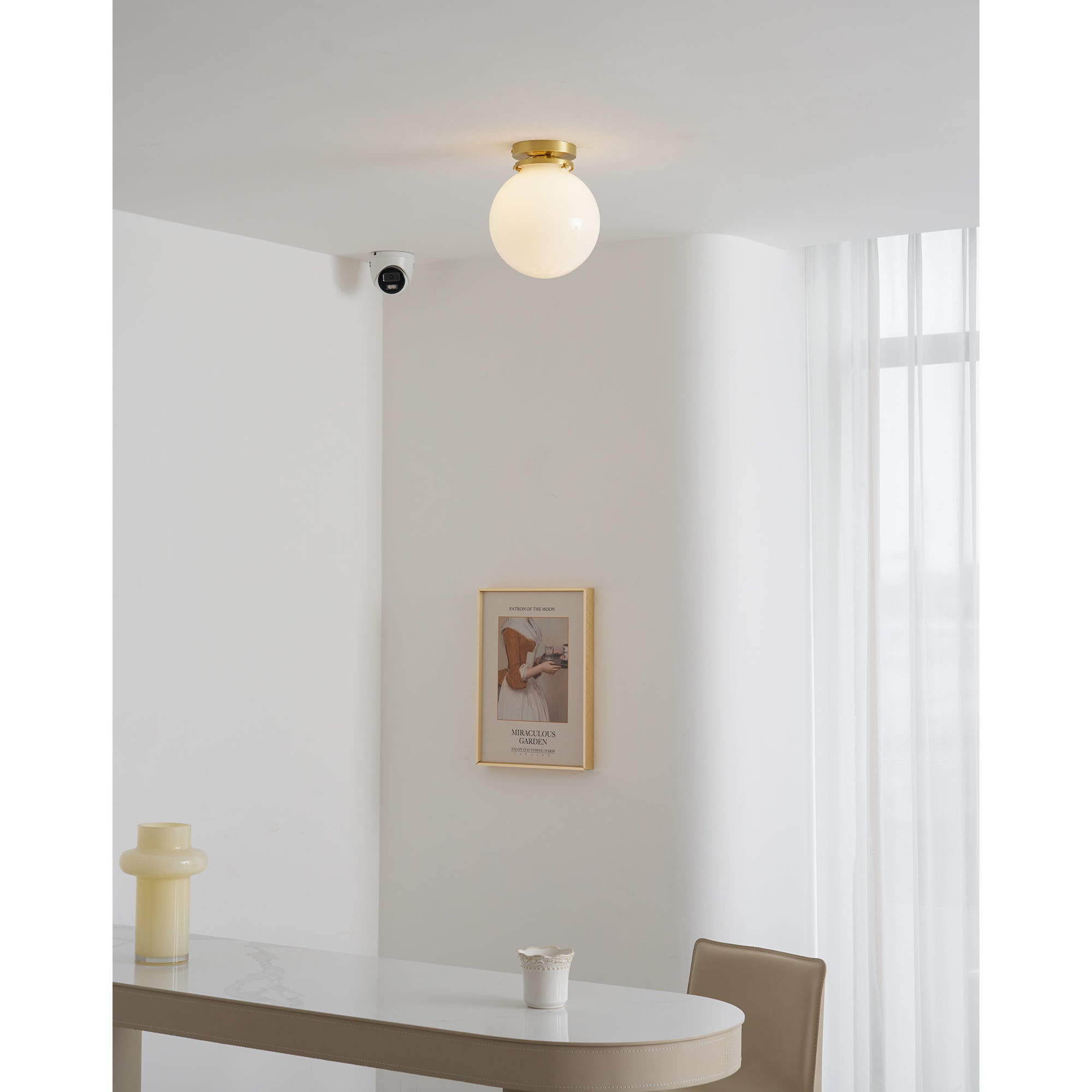 Foster Glass Ceiling Lamp