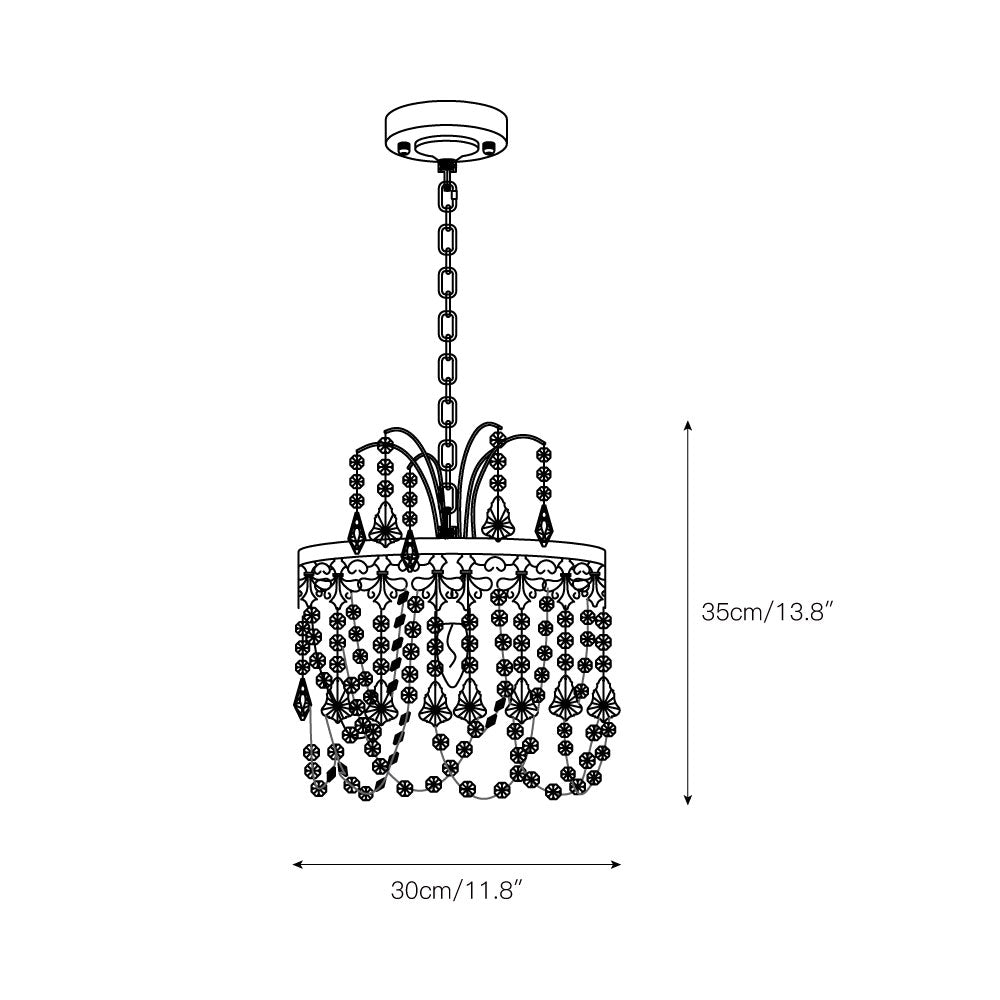 Fountain Crystal Chandelier