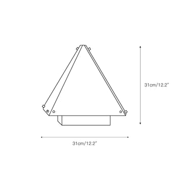 Fragment Table Lamp – detail 3 — Dimension drawings 1