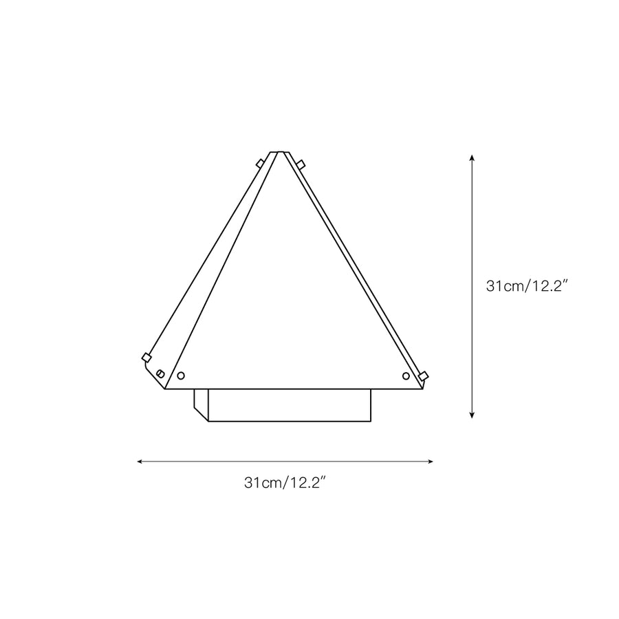 Fragment Table Lamp – detail 3 — Dimension drawings 1