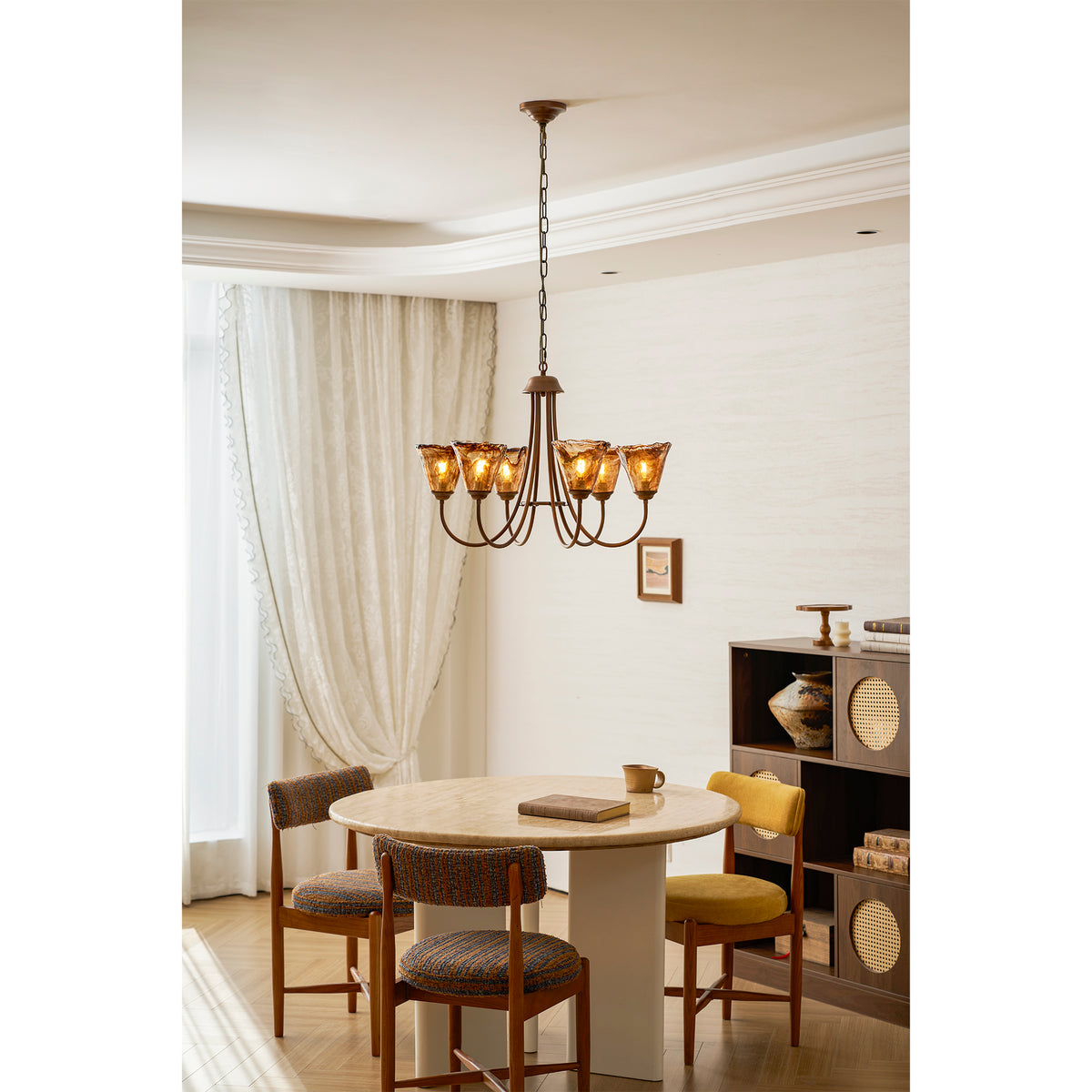 Lustre Franklin Ambre