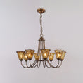 Load image into Gallery viewer, Franklin Amber Chandelier
