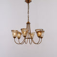 Load image into Gallery viewer, Franklin Amber Chandelier
