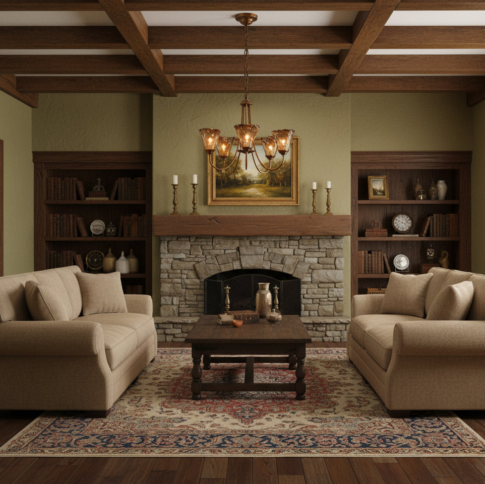 Люстра Franklin Amber