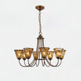 Load image into Gallery viewer, Franklin Amber Chandelier
