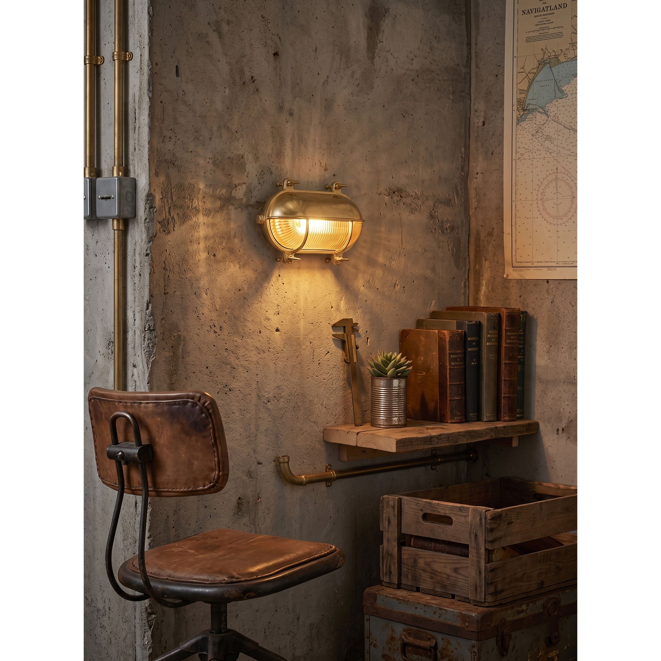Подсвечник бункера Fremantle Brass