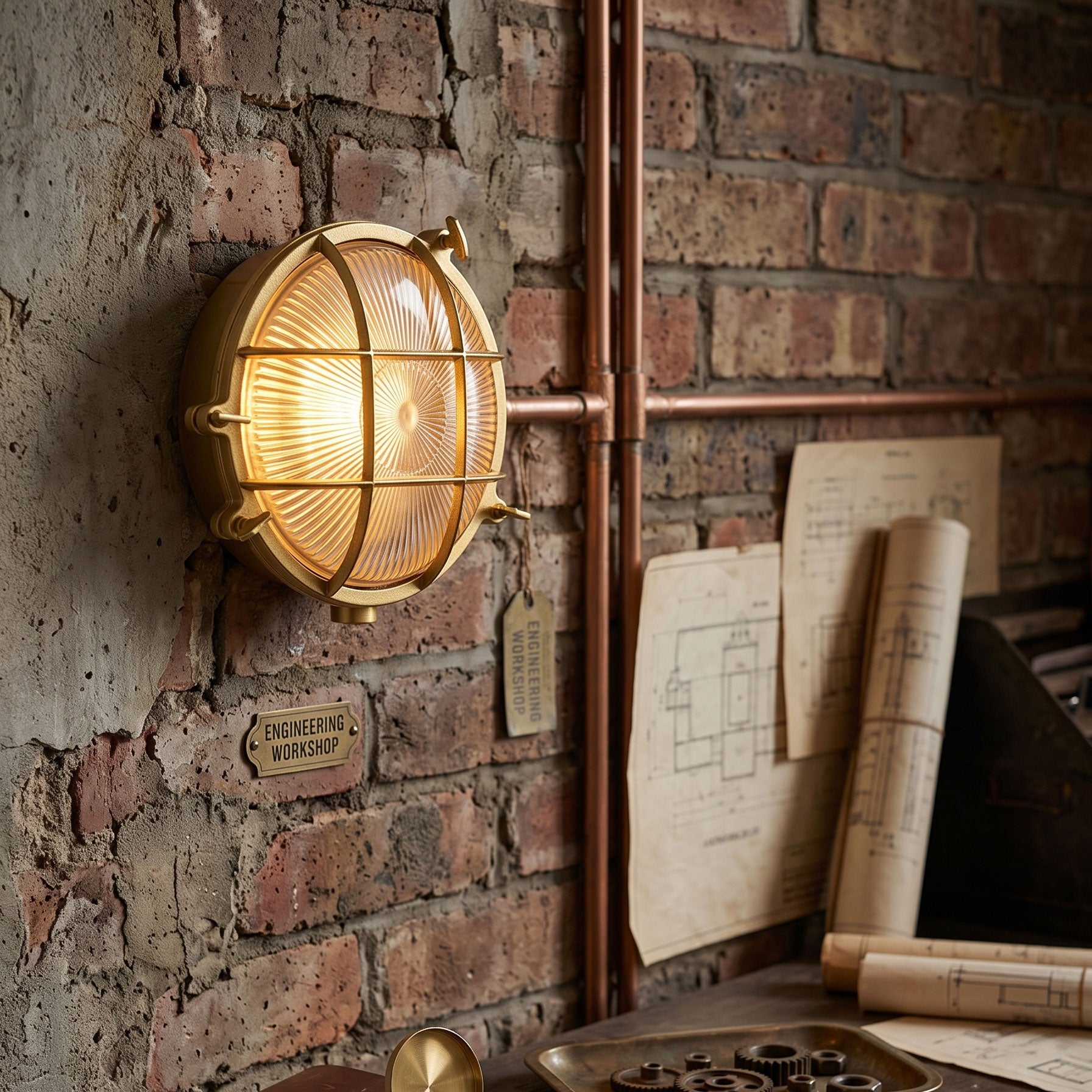 Подсвечник бункера Fremantle Brass