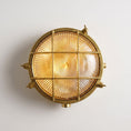 Загрузите изображение в средство просмотра галереи, Fremantle Brass Bunker Sconce

