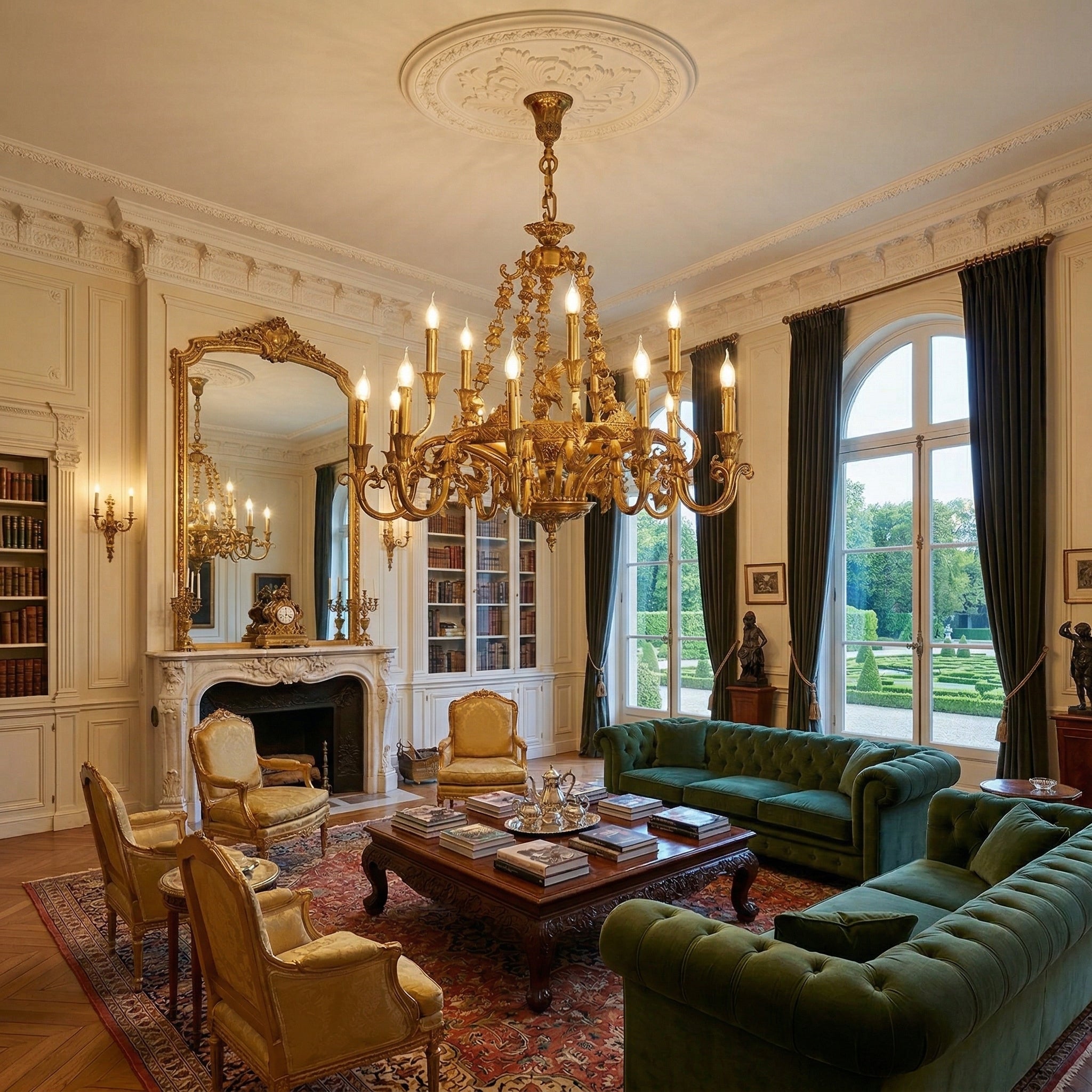 Genualdi Brass Chandelier