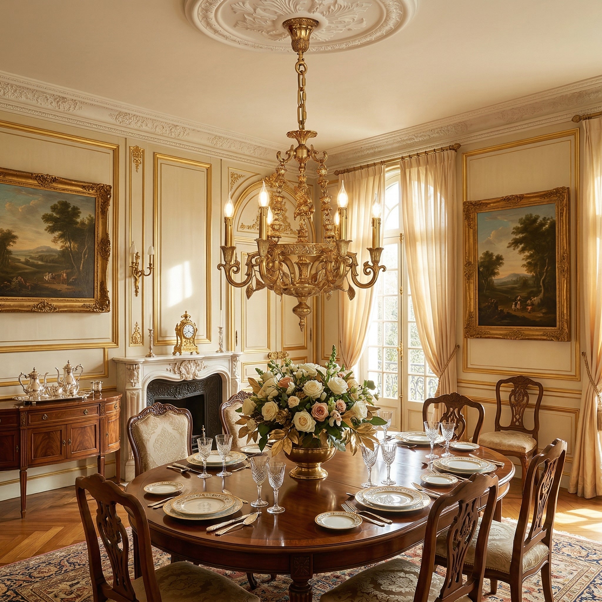 Genualdi Brass Chandelier