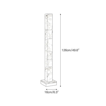 Frozen Alabaster Floor Lamp – detail 5 — Dimension drawings 3